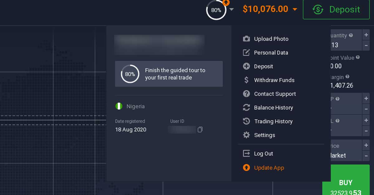 IQ Option Platform 6